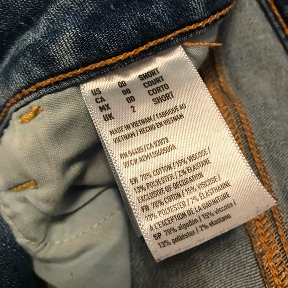 Bundle of 2 American Eagle Outfitters super low Jegging Supper Stretch - Picture 6 of 11